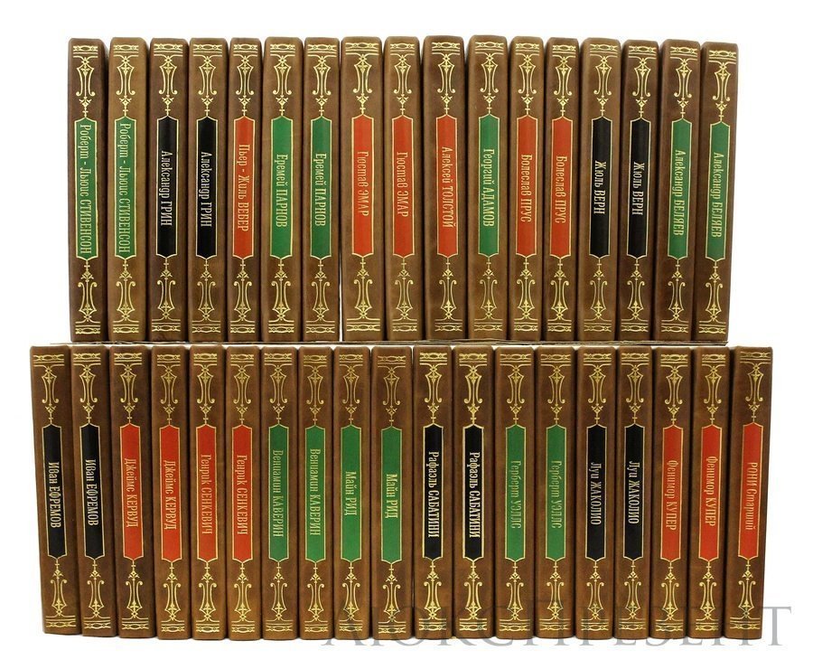 Книга "Золотая библиотека приключений. В 36 томах."