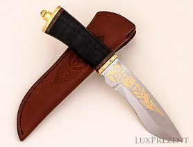 Златоустовский нож Зубр
