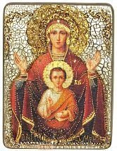 Подарочная икона Божией матери Знамение