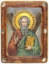 Живописная икона Святой апостол Андрей Первозванный