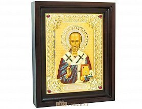 Икона "Святой Николай Чудотворец" Златоуст