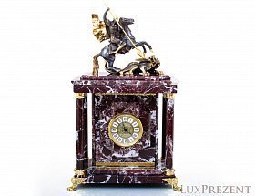 Каминные часы-сейф Георгий Победоносец