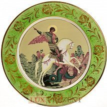 Декоративная тарелка Георгий Победоносец