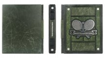 Книга в кожаном переплете «Большая энциклопедия тенниса»