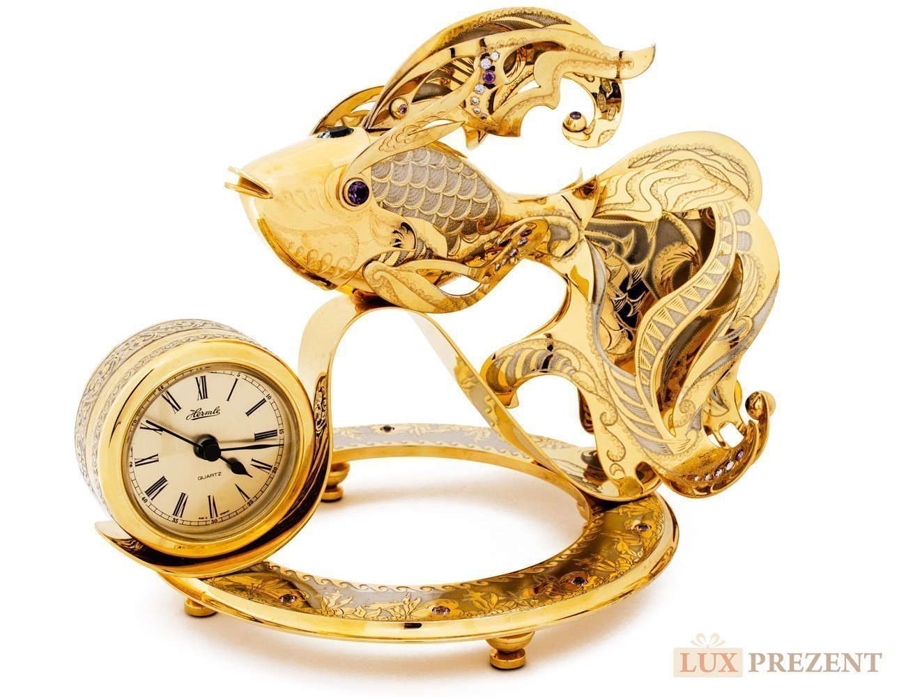 Часы "Золотая рыбка" Златоуст