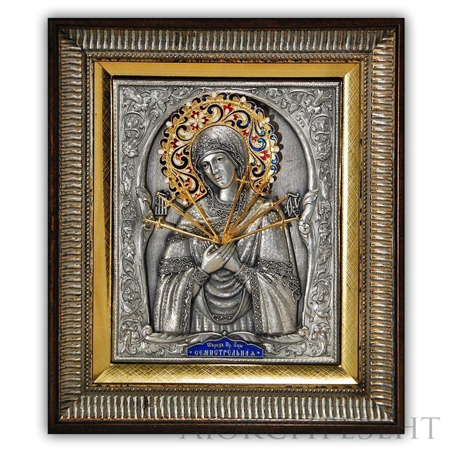 Икона "Пресвятая Богородица Семистрельная"