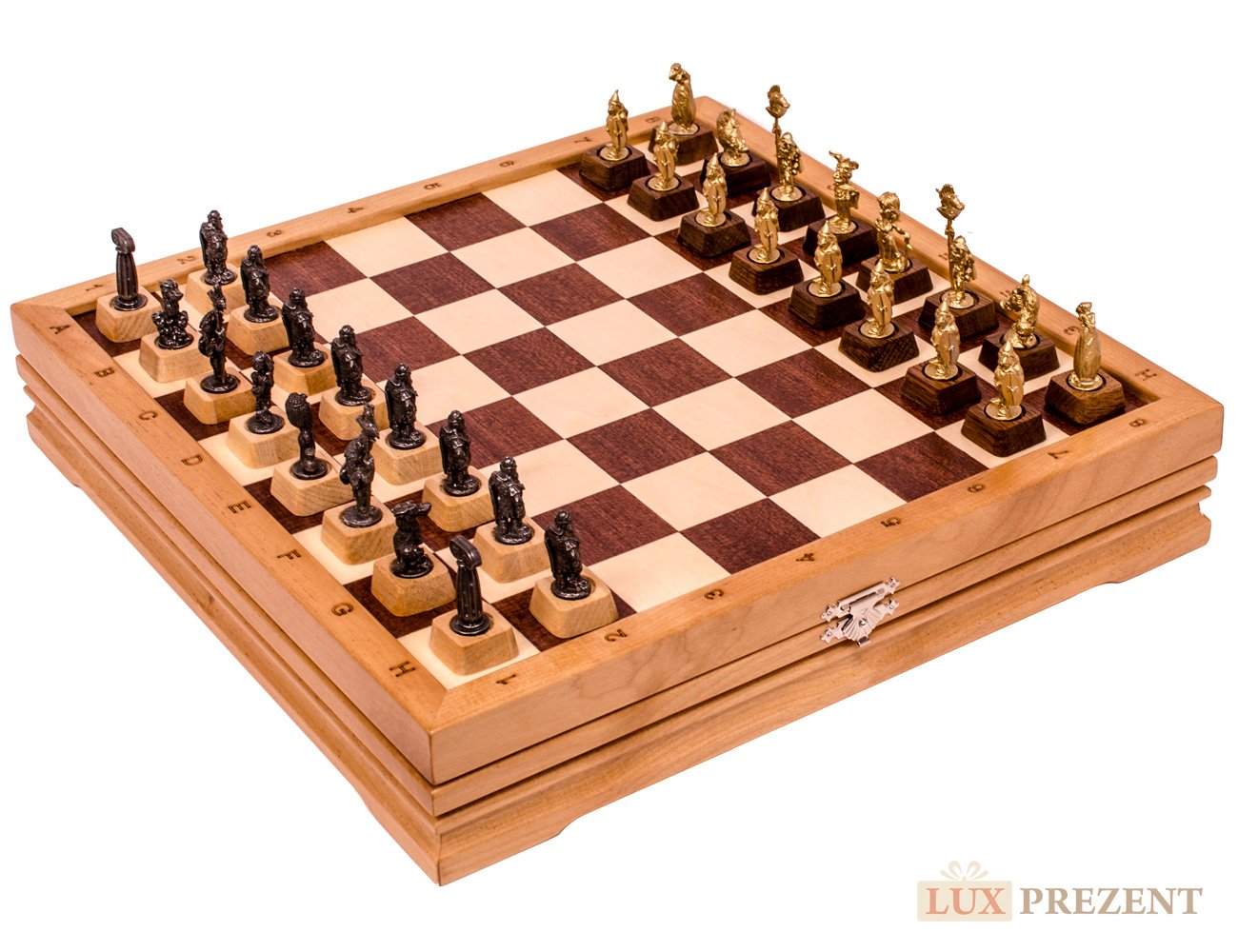 Шахматы малые Галлы против Римлян черненые