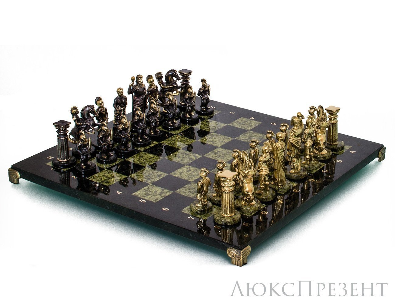 Шахматы "Римские" на подставках