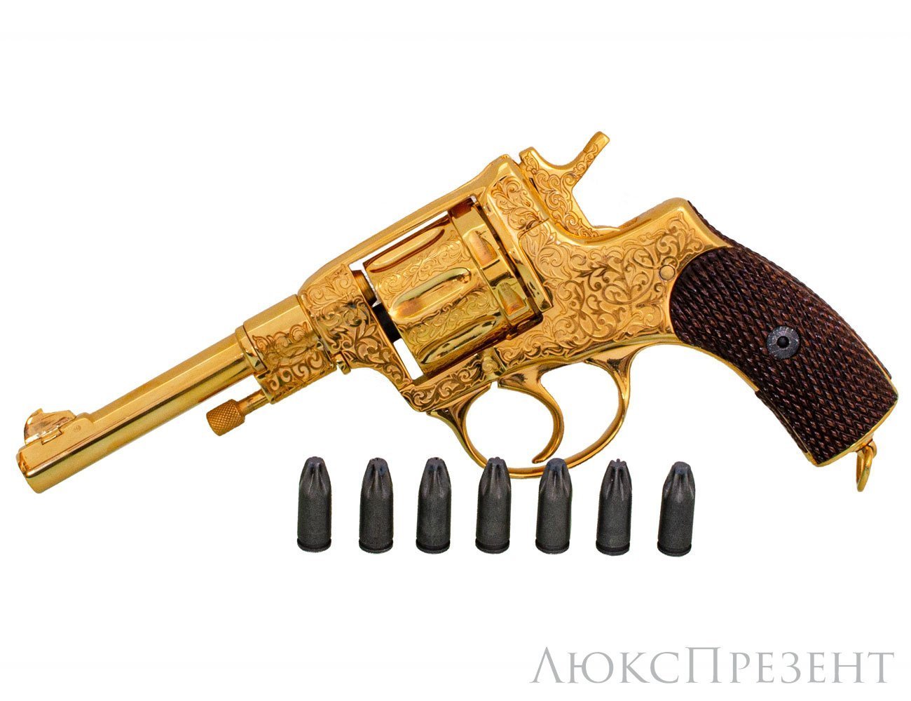 Охолощенный револьвер "Златоуст"
