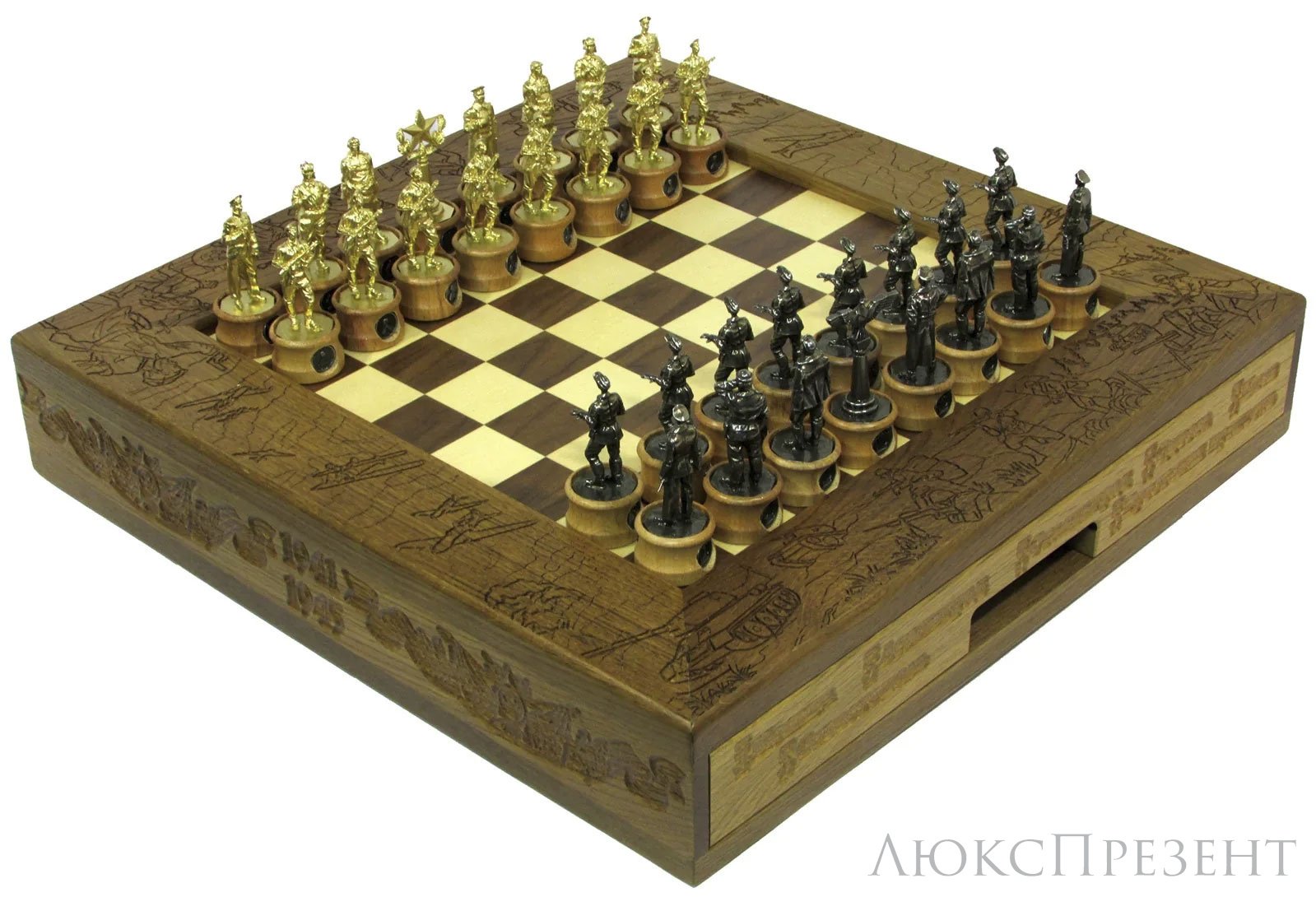 Шахматы коллекционные Великая Оте­чест­вен­ная война