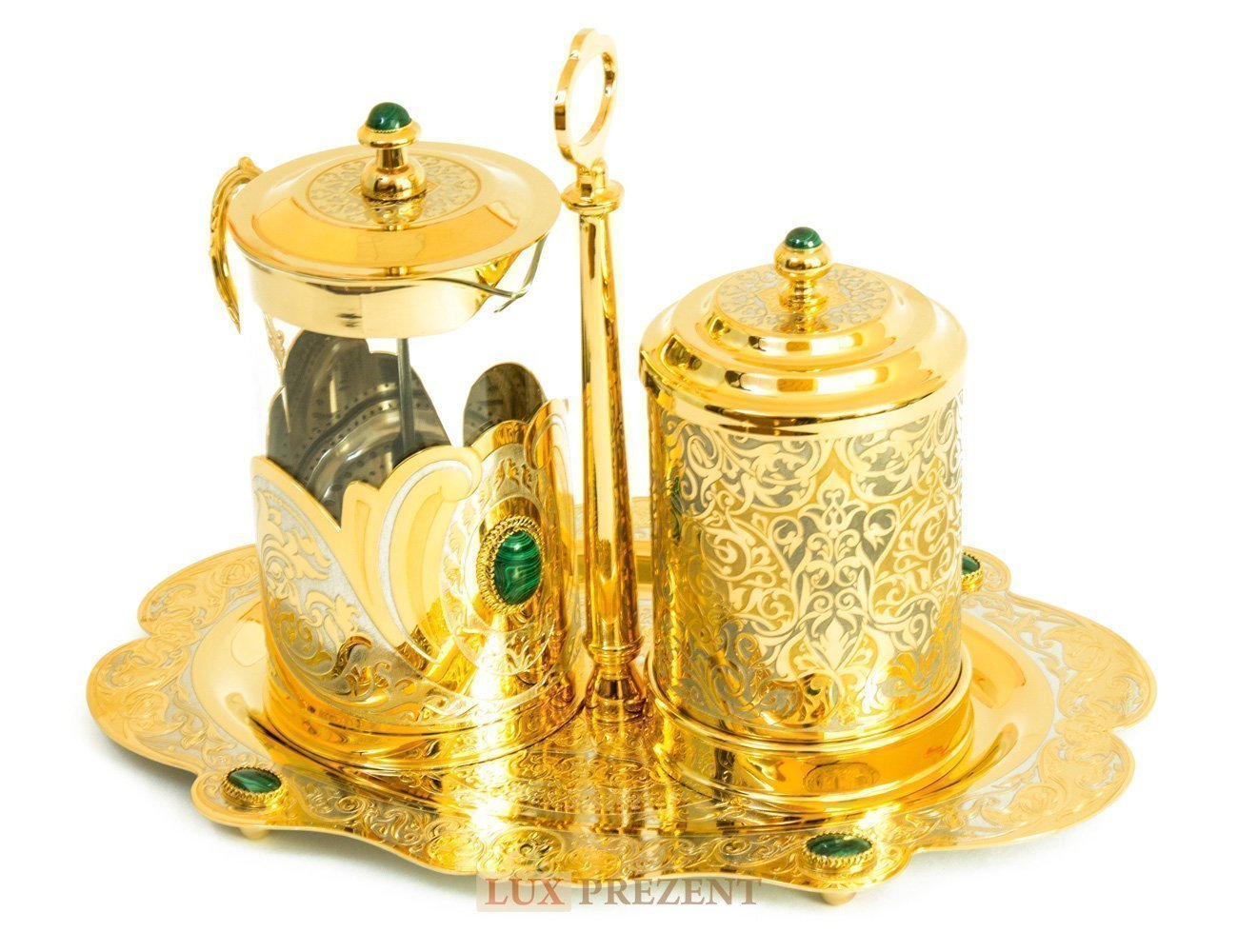 Златоустовский чайный набор Элегант