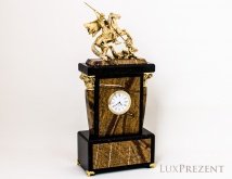 Часы из камня "Георгий Победоносец"