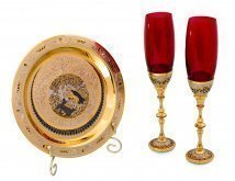 Подарочный набор для шампанского "Златоуст"