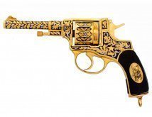 Охолощенный револьвер "Буденовец" (Златоуст)
