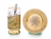 Златоустовский набор для чая "Орнамент"