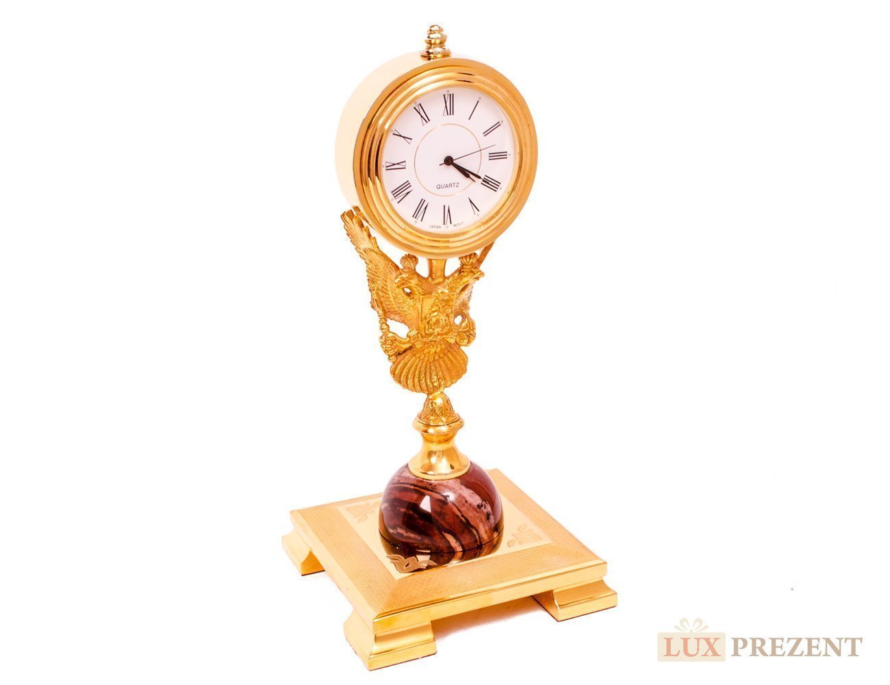Златоустовские часы "Герб" яшма