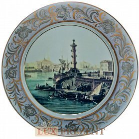 Декоративная тарелка Санкт-Петербург