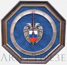 Настенные часы 'Эмблема Федеральной службы охраны РФ' (ФСО России)