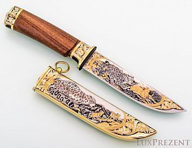 Златоустовский нож Снежный барс
