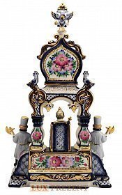 Часы каминные Царский трон