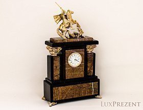 Часы каминные Георгий Победоносец